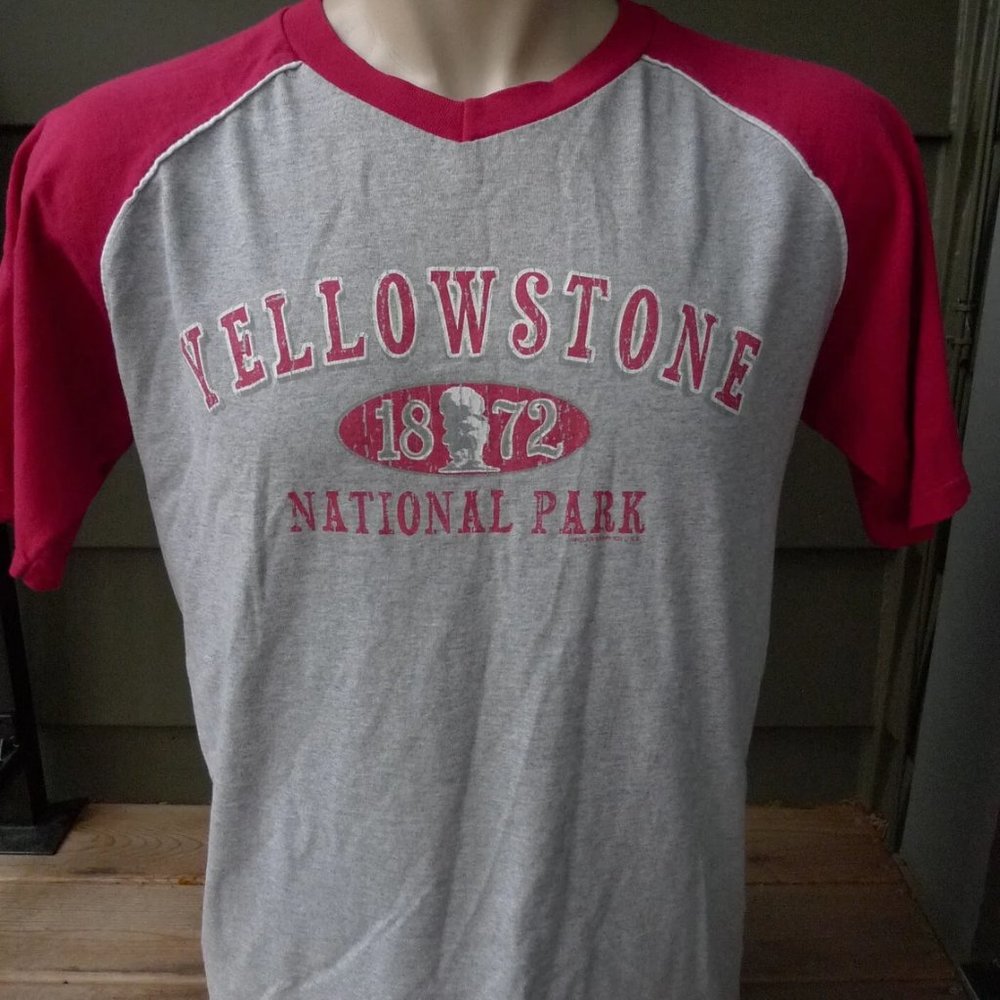 1990s Yellowstone National Park Shirt * Mens Large (46)